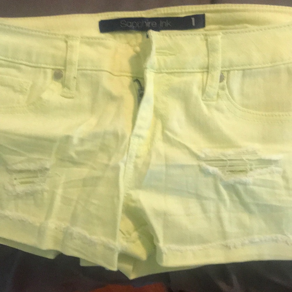 Neon shorts
